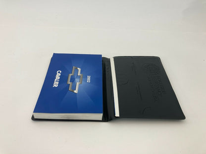 2002 02 Chevrolet Chevy Cavalier Owners Manual Guide w/ Case Cover OEM