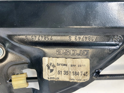 2009 2010 BMW 535i xDrive Rear Left Side Door Power Window Motor w/ Regulator