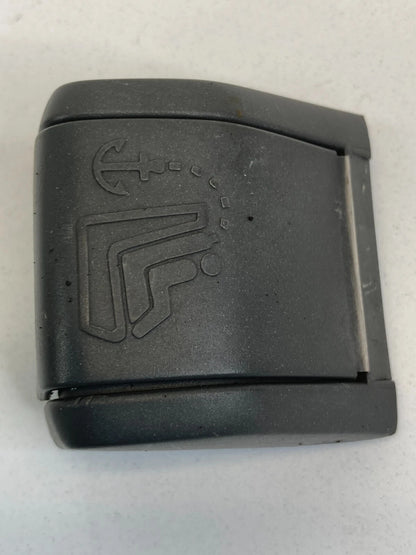 01 02 03 04 VOLVO S60 REAR SEAT CHILD RESTRAINT ANCHOR PLATE COVER TRIM OEM