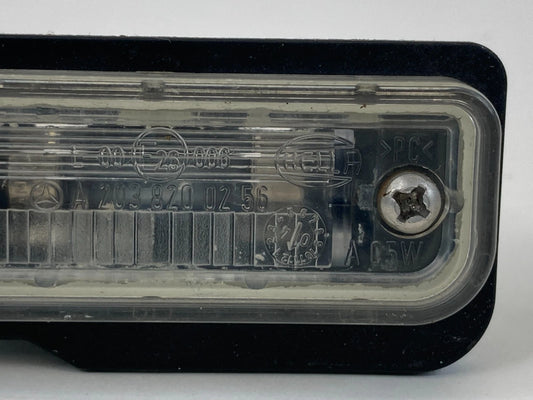 2006 MERCEDES-BENZ CLS500 REAR TRUNK LICENSE PLATE LIGHT LAMP A2038200256 OEM