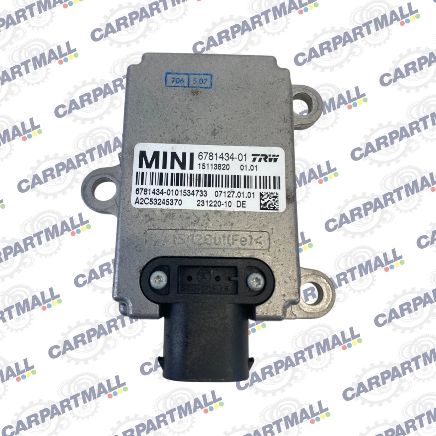 2007-2012 MINI COOPER YAW RATE SPEED DSC SENSOR CONTROL MODULE 6781434-01 OEM