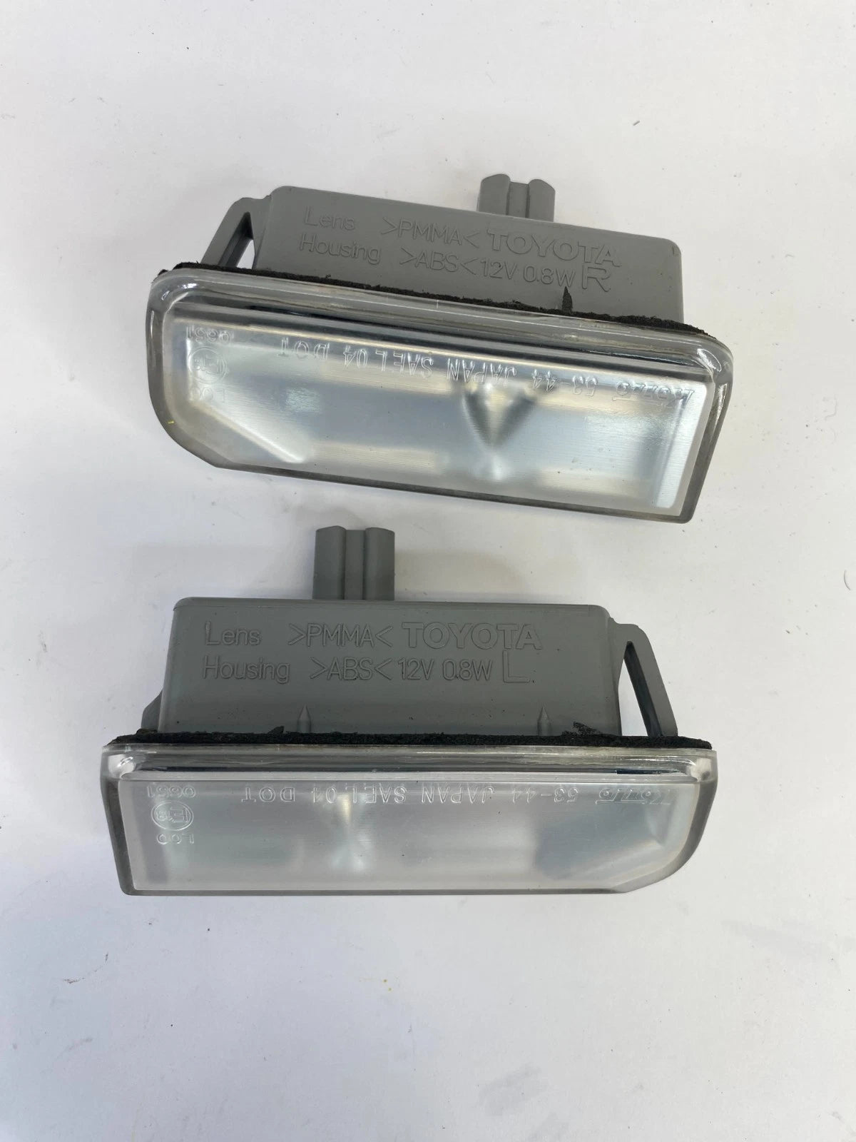 2006-2015 LEXUS IS250 IS350 REAR TRUNK LICENSE PLATE LIGHT LAMP PAIR SET OEM