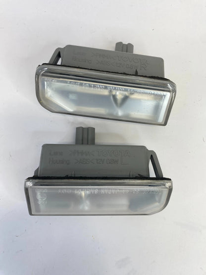 2006-2015 LEXUS IS250 IS350 REAR TRUNK LICENSE PLATE LIGHT LAMP PAIR SET OEM