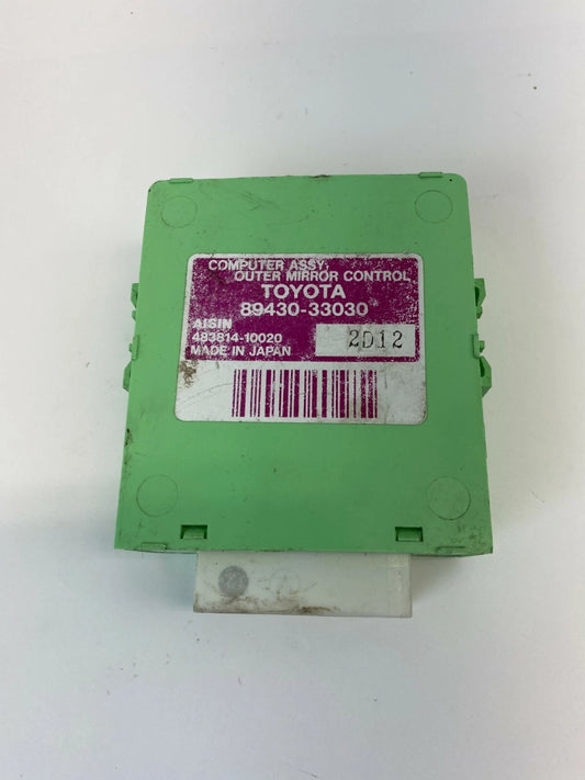 2002 2003 LEXUS ES300 MEMORY MIRROR CONTROL MODULE UNIT OEM 89430-33030