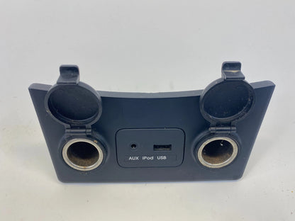 10 11 12 13 KIA FORTE CONSOLE AUX IPOD USB SOCKET INPUT POWER OUTLET BEZEL OEM