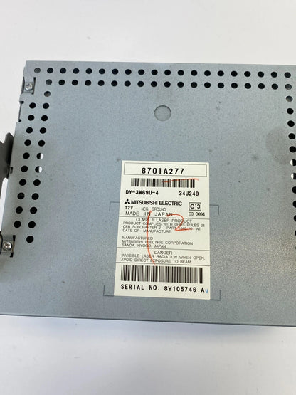 2008-2010 MITSUBISHI LANCER AM FM RADIO CD PLAYER STEREO DASH UNIT 8701A277 OEM