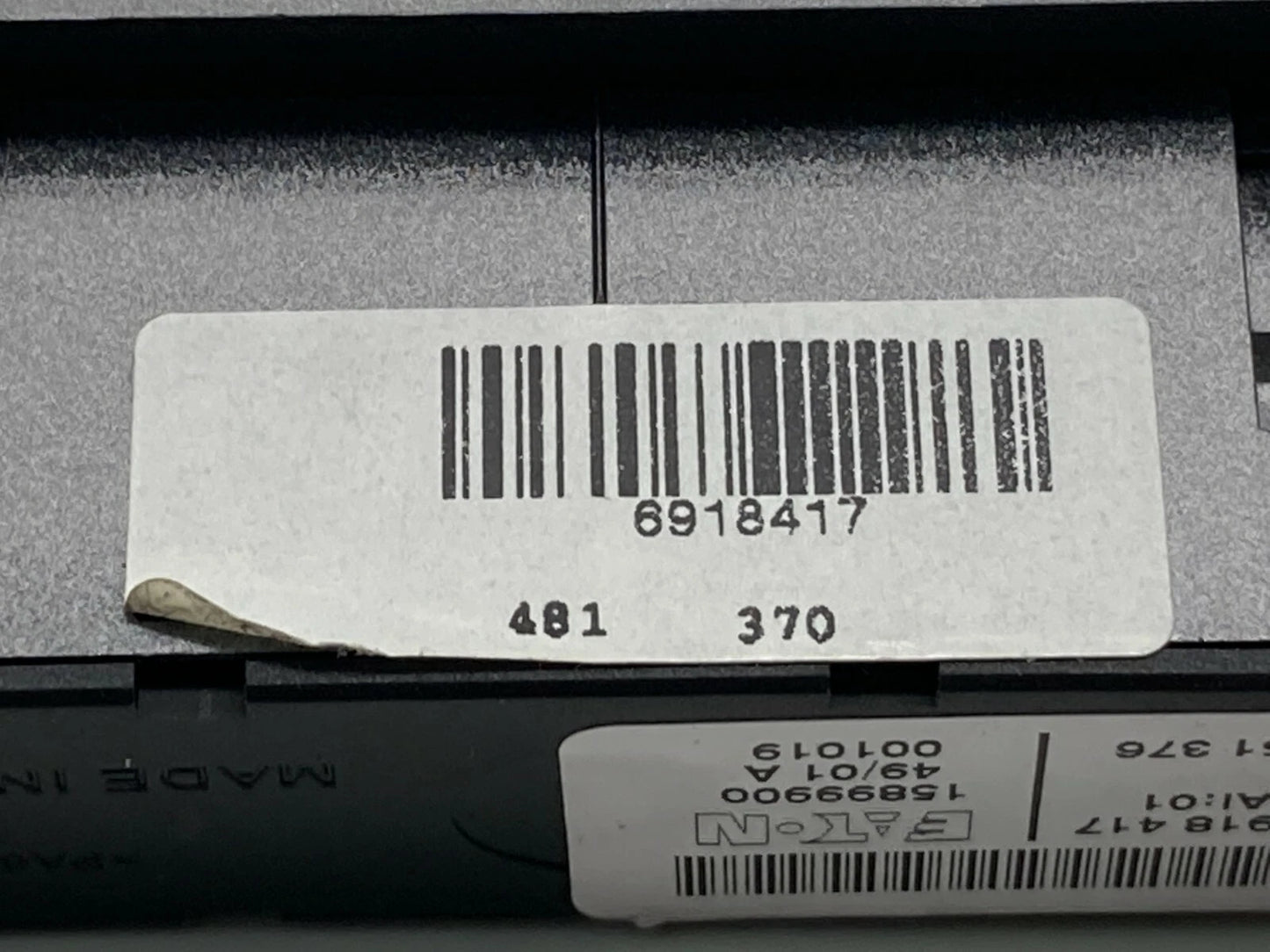02-05 BMW 745LI 745I 03-08 760LI REAR LEFT SEAT HEAT CONTROL BUTTON 6918417 OEM
