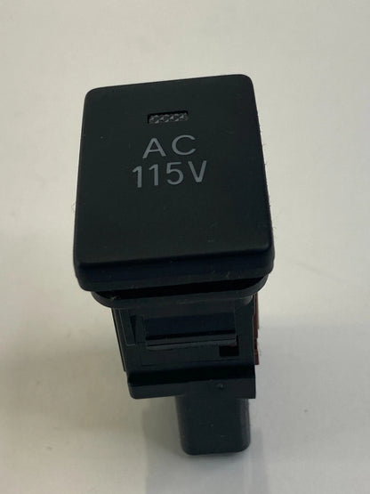 2009 2010 PONTIAC VIBE 2.4L DASHBOARD AC INVERTER SWITCH BUTTON 115V 15B118 OEM