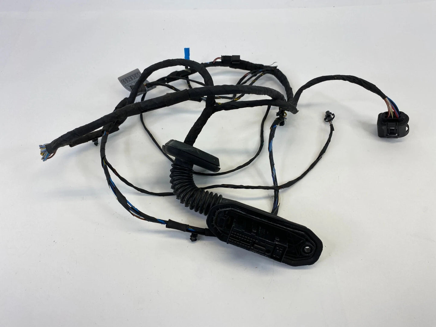 2006 2007 BMW 530I REAR LEFT SIDE DOOR WIRING WIRE HARNESS CABLE 6928360 OEM