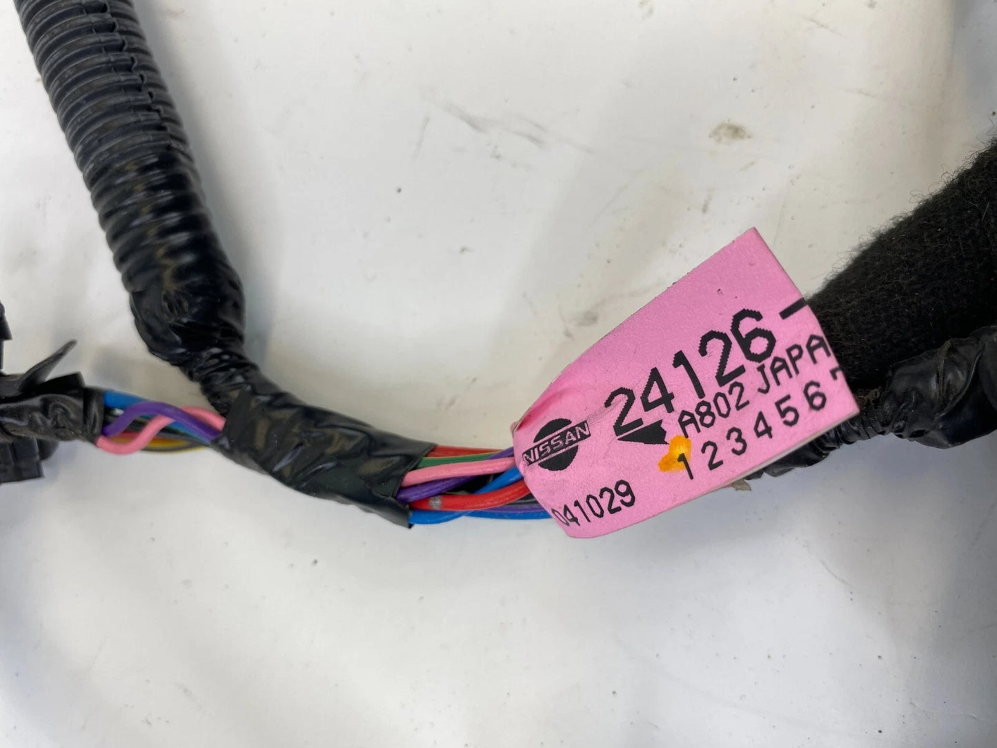 2003-2007 NISSAN MURANO REAR LEFT SIDE DOOR WIRE WIRING HARNESS 24126-CB803 OEM