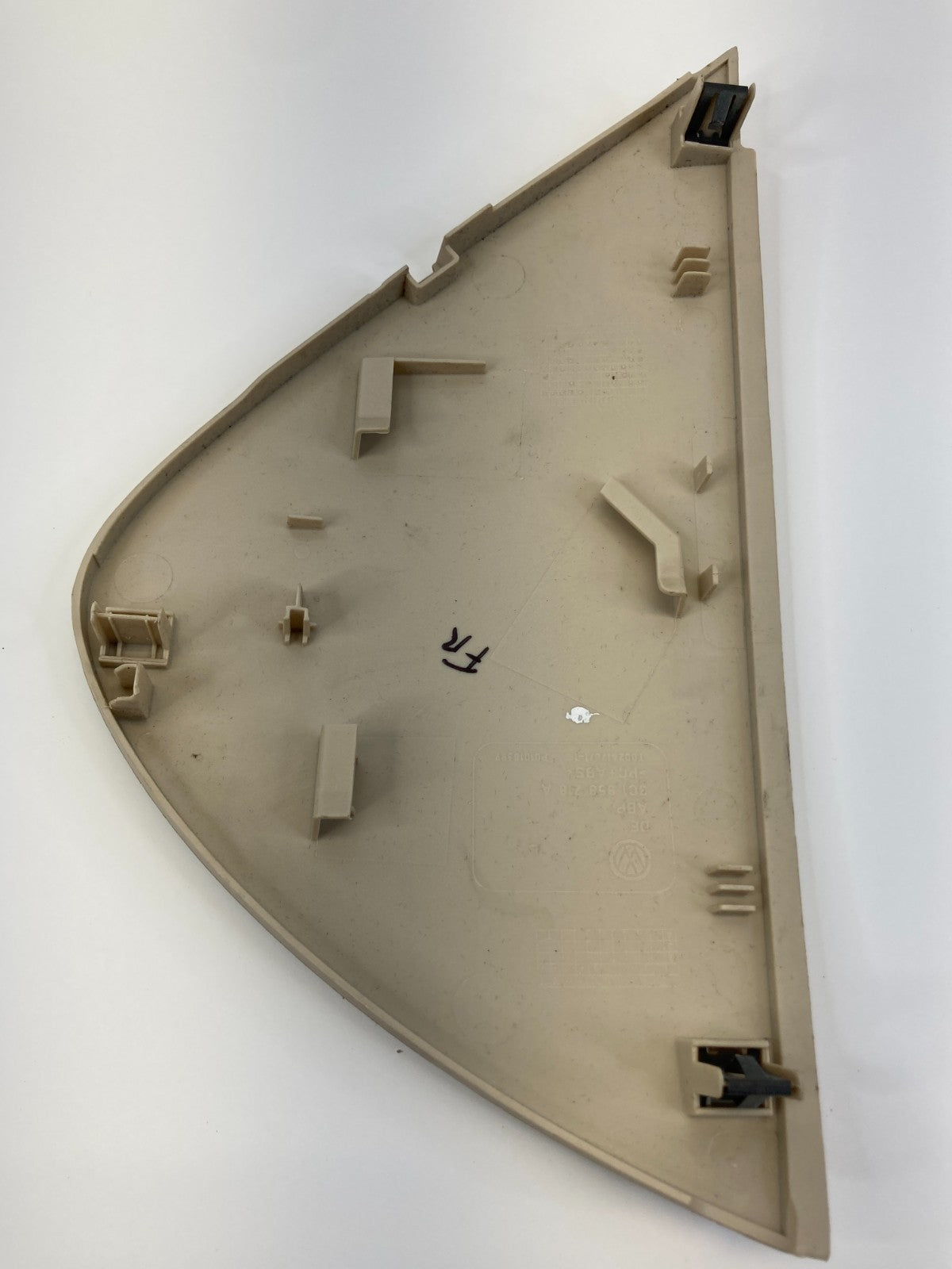 2009-2017 Volkswagen CC Dash Panel Right Side End Cap Trim Cover 3C1-858-218-A