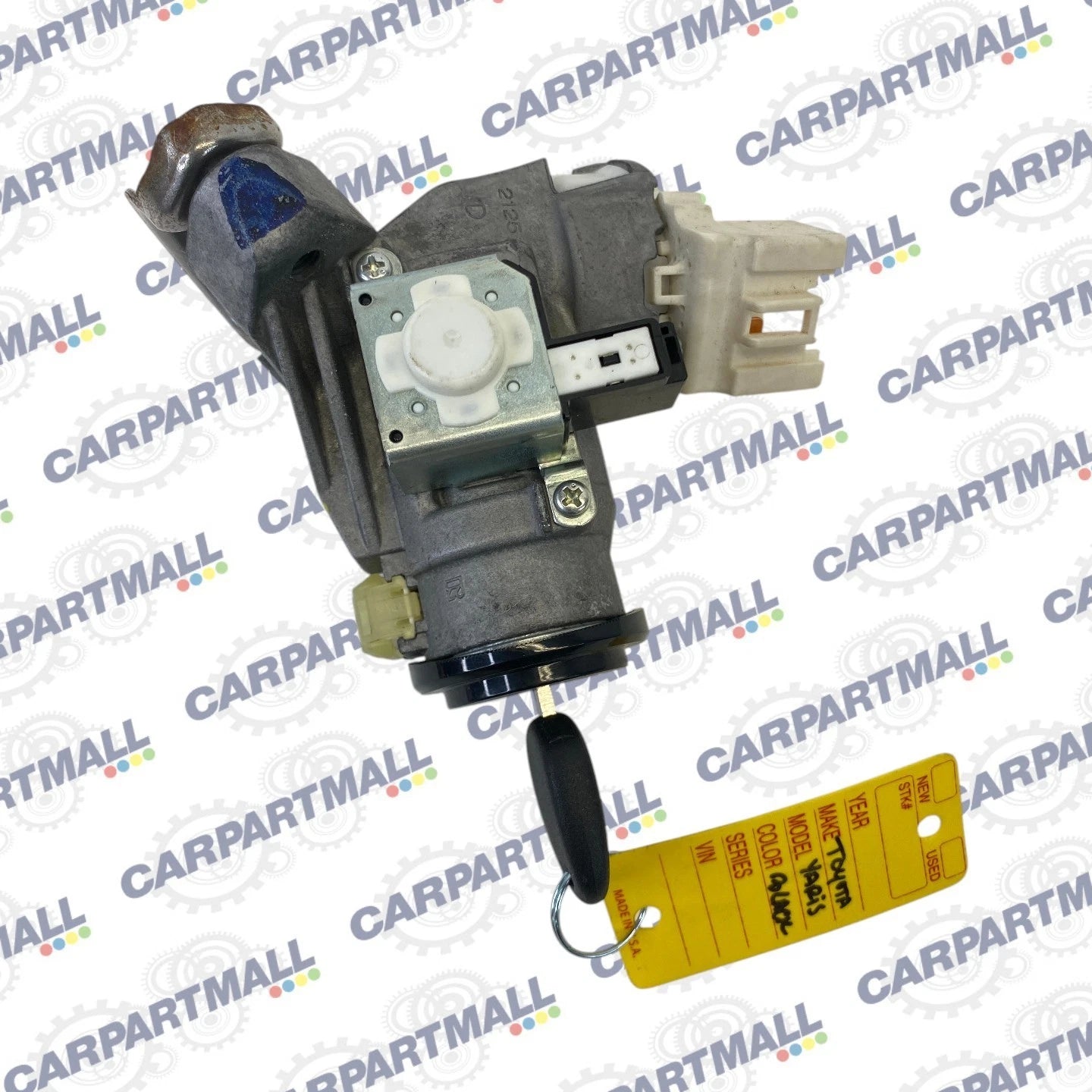 2006-2012 TOYOTA YARIS SEDAN HATCHBACK IGNITION SWITCH LOCK CYLINDER KEY OEM