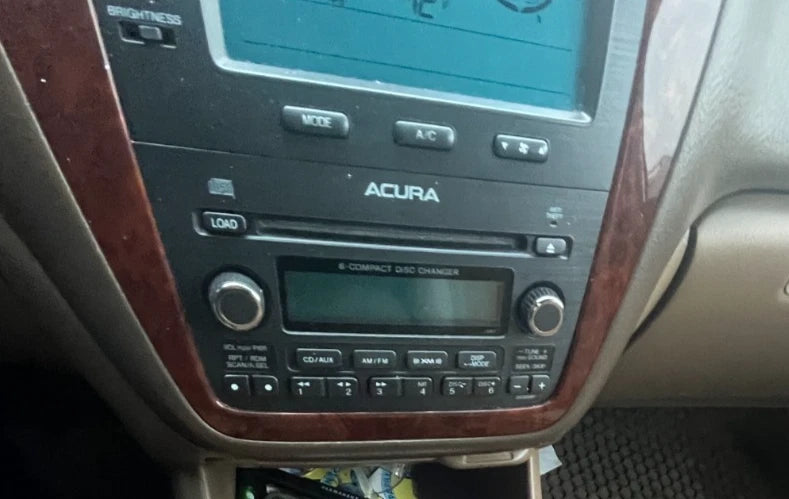 2005 05 ACURA MDX RADIO AM FM CD PLAYER 6 CD CHANGER RECEIVER 39100-S3V-A250