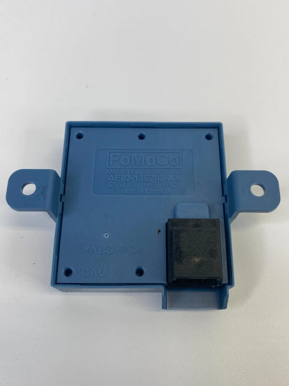 2013 FORD FIESTA AMBIENT LIGHT CONTROL COMPUTER MODULE UNIT AE83-13E702-AA OEM