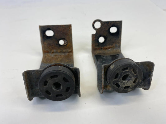 2006-2014 HONDA RIDGELINE A/C CONDENSER UPPER MOUNT BRACKETS SUPPORT PAIR OEM