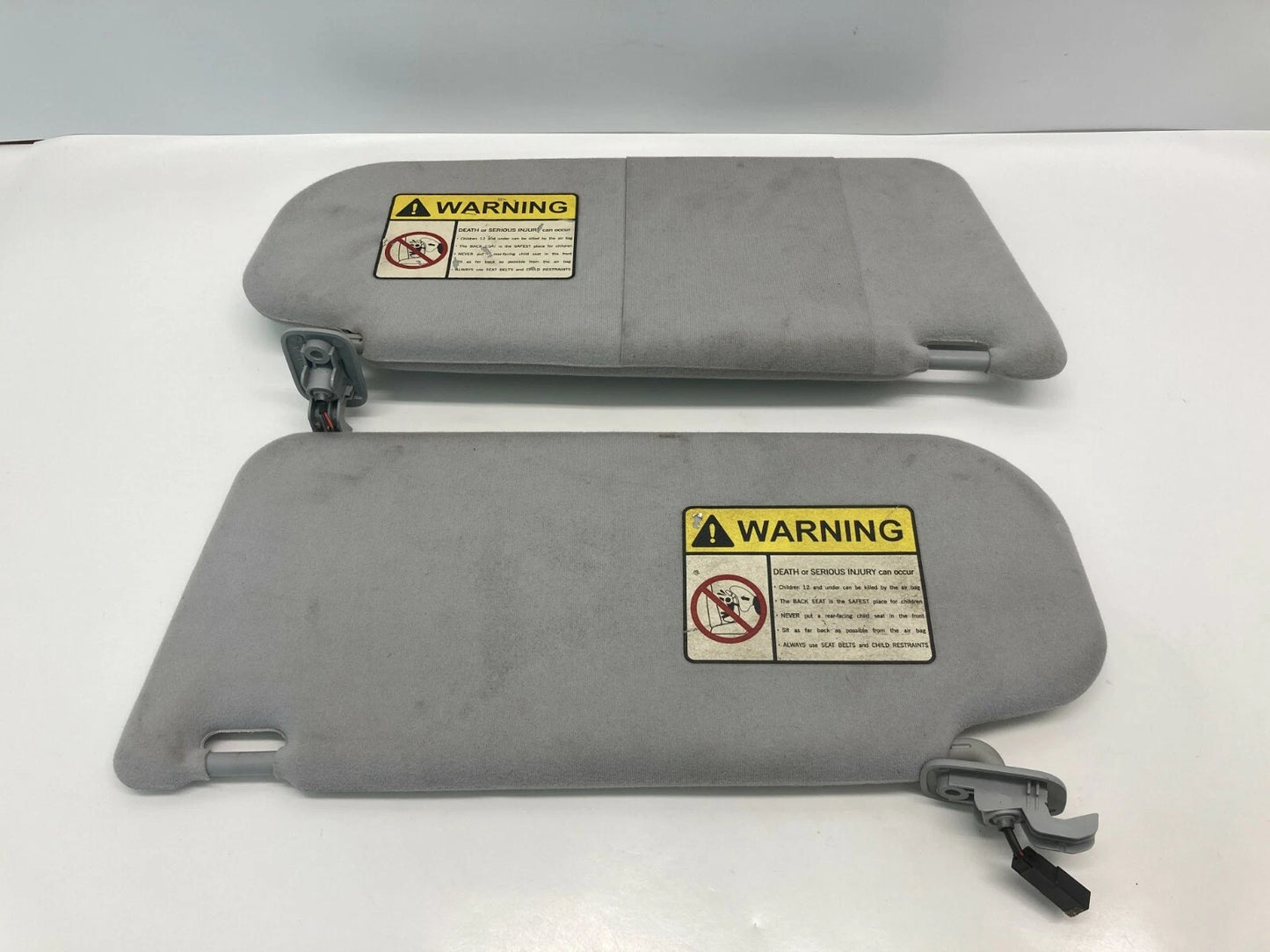 2003-2008 MAZDA 6 MAZDA6 LEFT & RIGHT SIDE SUNVISOR SUN VISOR SHADE SET PAIR OEM
