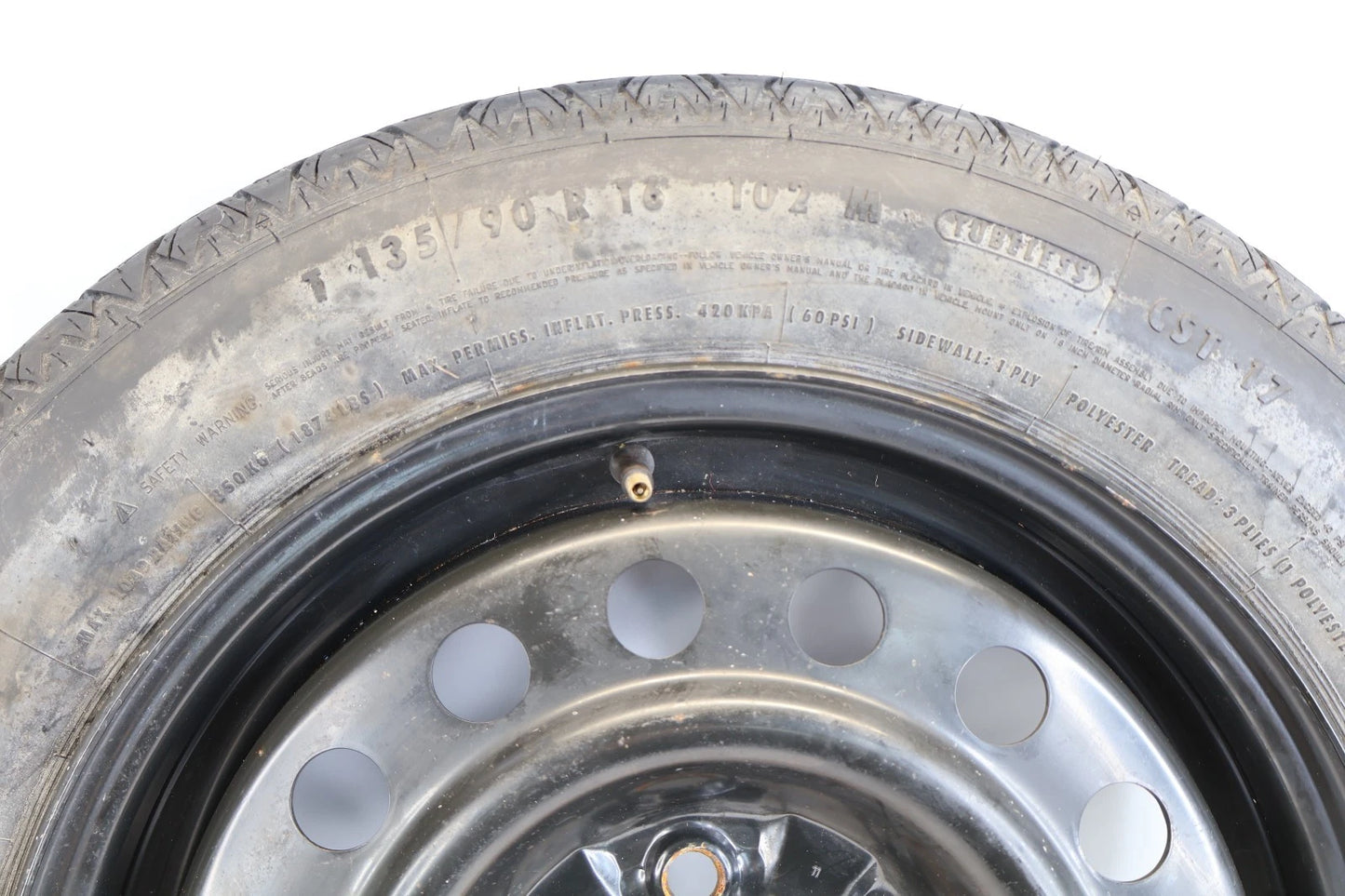 2002-2022 NISSAN ALTIMA SEDAN SPARE TIRE WHEEL RIM COMPACT DONUT T135/90/R16 102