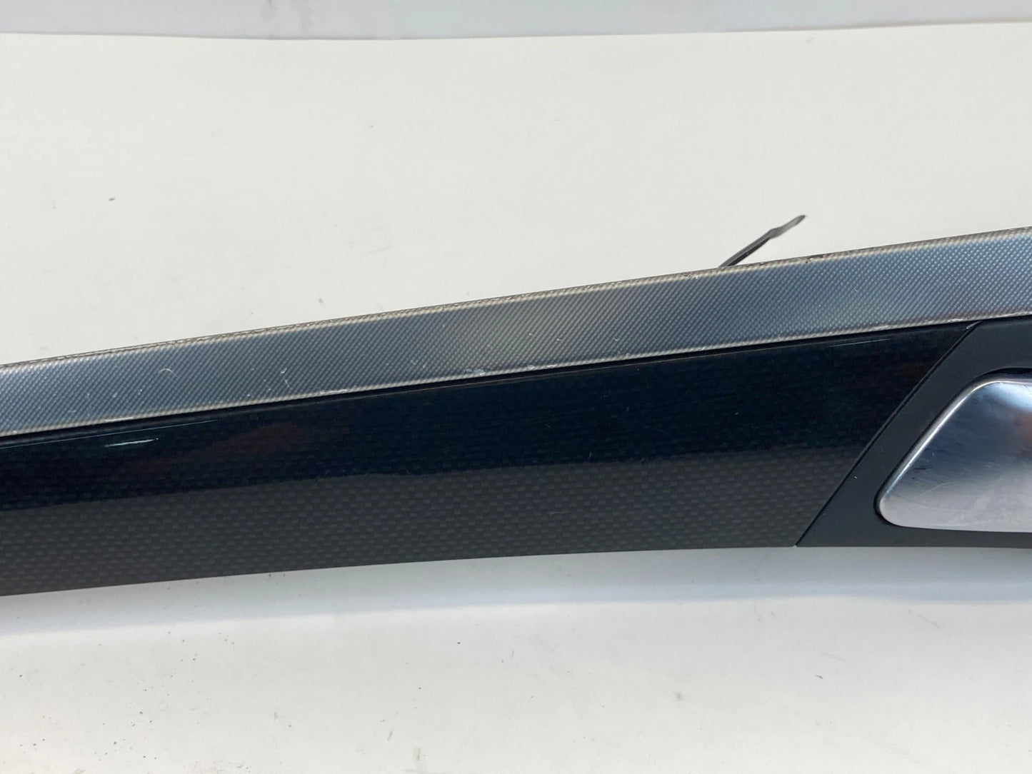 04-08 Acura TL Front Left Inner Door Handle w Trim Panel Molding 83550SEPAA01026