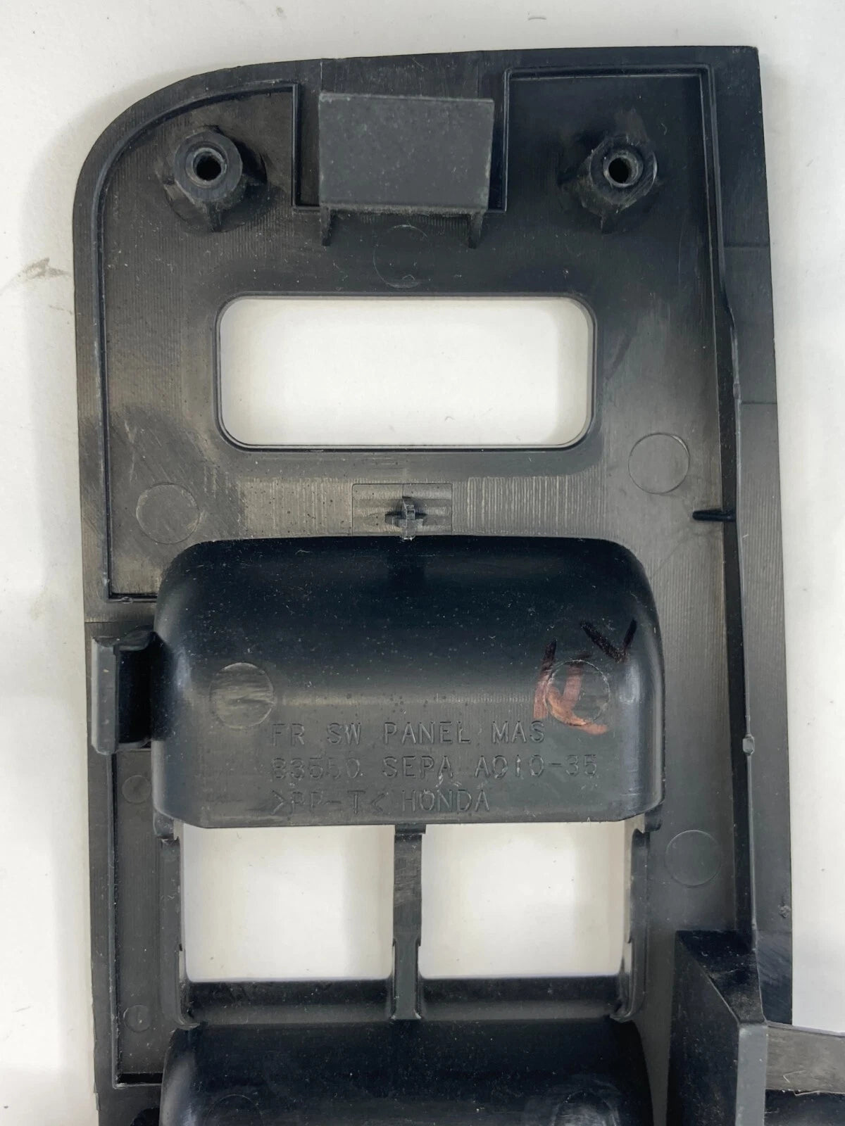 04-08 ACURA TL FRONT LEFT SIDE DOOR MASTER WINDOW SWITCH BEZEL TRIM 83550-SEPA