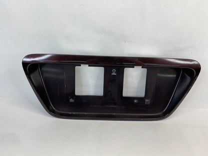 1996-2000 Honda Civic Sedan Rear Trunk License Plate Garnish 74890-S01-A000 OEM