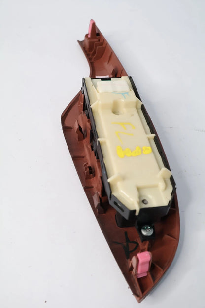 2011-2014 TOYOTA SIENNA FR LH DRIVER MASTER POWER WINDOW SWITCH W BEZEL WOOD OEM