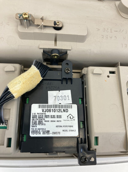 2002 2003 Lexus ES300 Roof Overhead Console Dome Map Light Lamp 89755-0W070 OEM