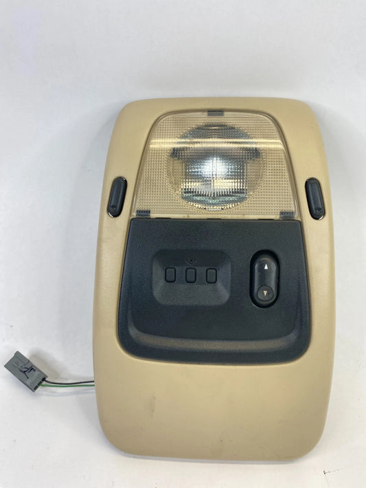 2002-2005 FORD EXPLORER ROOF OVERHEAD CONSOLE DOME LAMP LIGHT W/ SUNROOF SWITCH