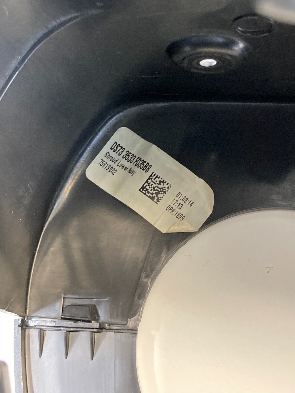 2013-2020 Ford Fusion Steering Column Upper & Lower Cover Trim DS73-3533-F