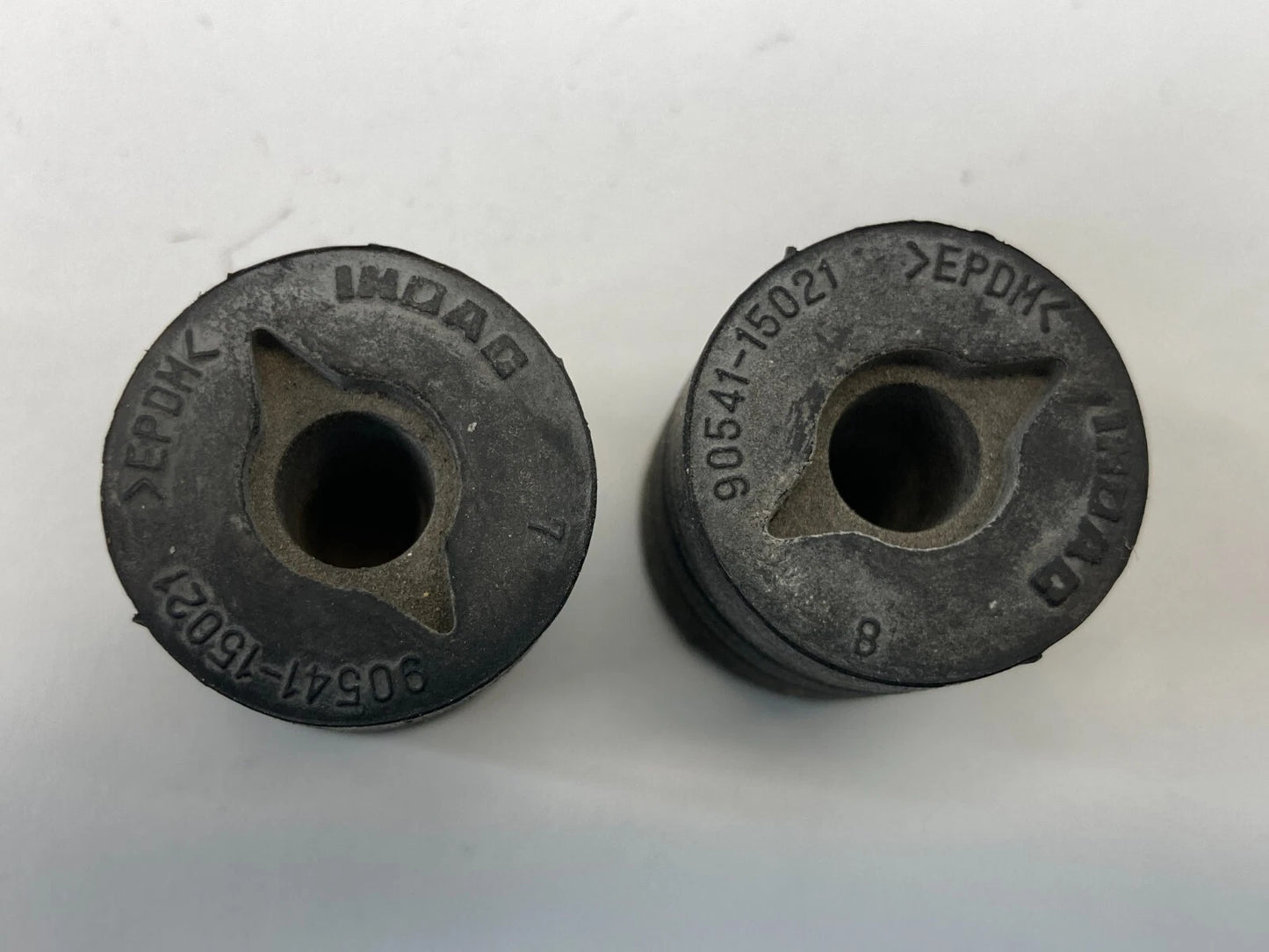 2004-2009 TOYOTA PRIUS FRONT HOOD BUMPER RUBBER STOP BUFFER PAIR 90541-15021 OEM