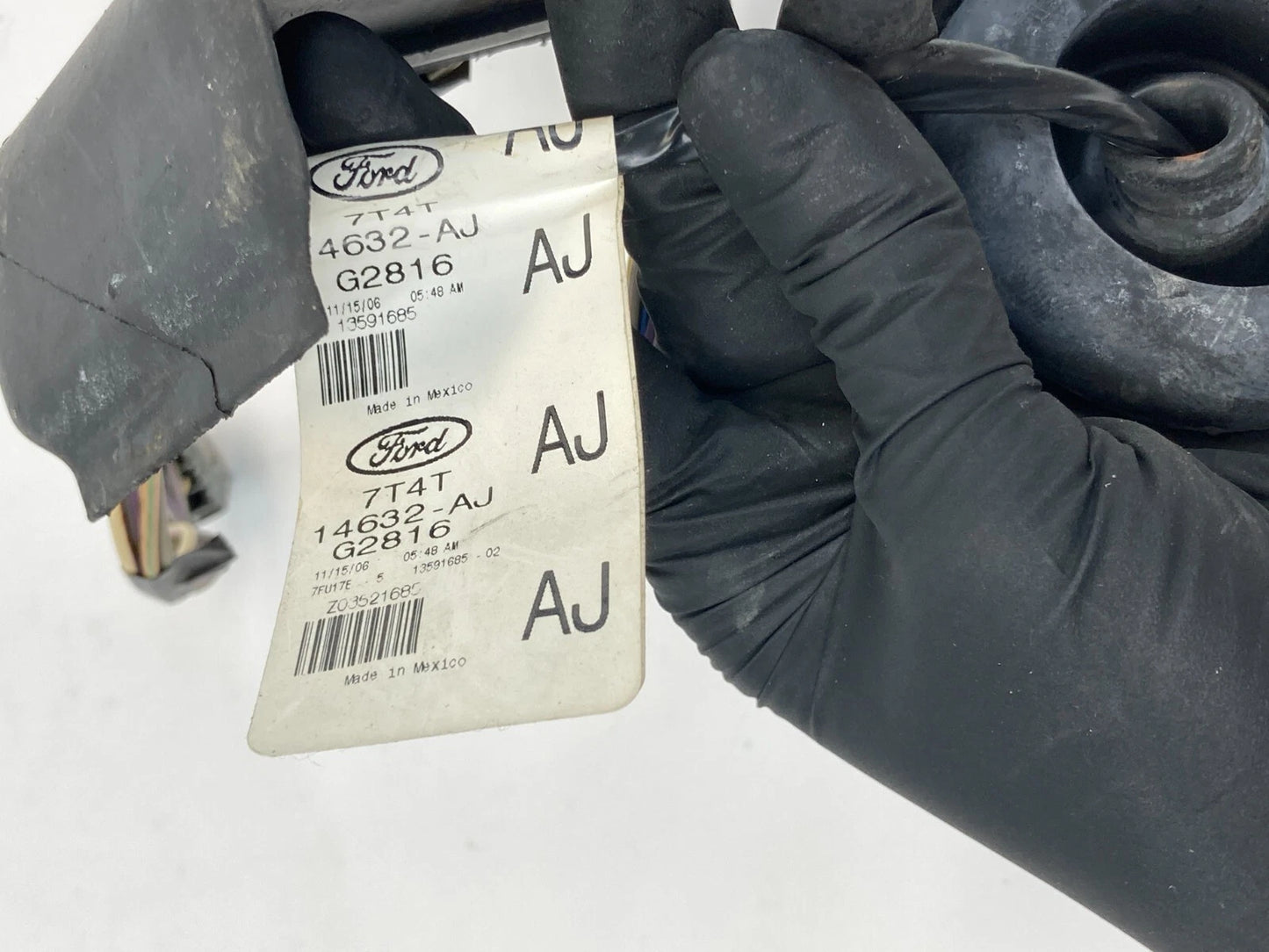 2007-2010 FORD EDGE REAR RIGHT SIDE BACK DOOR WIRING HARNESS 7T4T-14632-AJ OEM