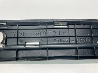 2007-2012 LEXUS ES350 REAR LEFT SIDE DOOR SILL SCUFF PLATE TRIM MOLDING 67916330