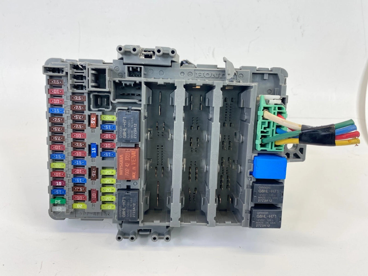 2014 HONDA CR-V LX 2.4L AT DASH INTERIOR CABIN FUSE RELAY BOX FUSEBOX T0A-A102