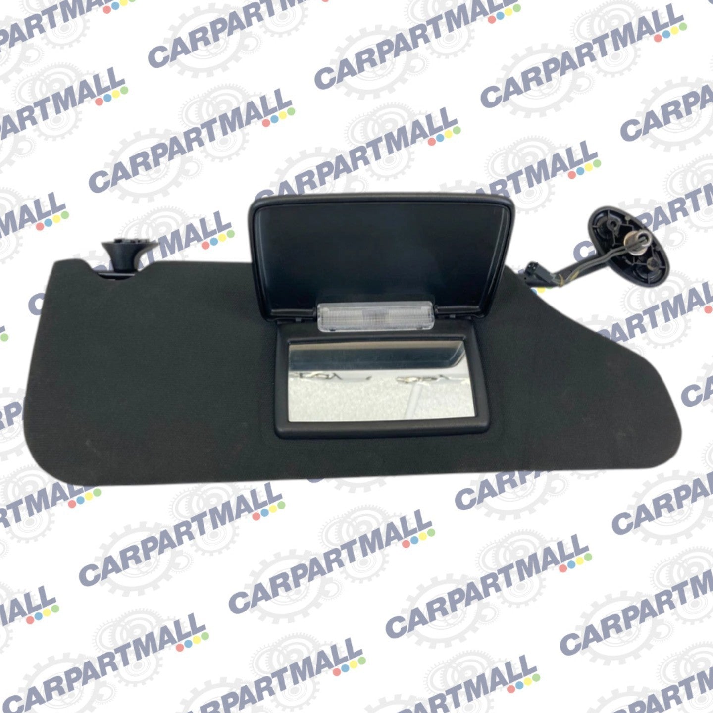 11-14 Dodge Avenger Right Passenger Side Sunvisor Sun Visor Illuminated Black