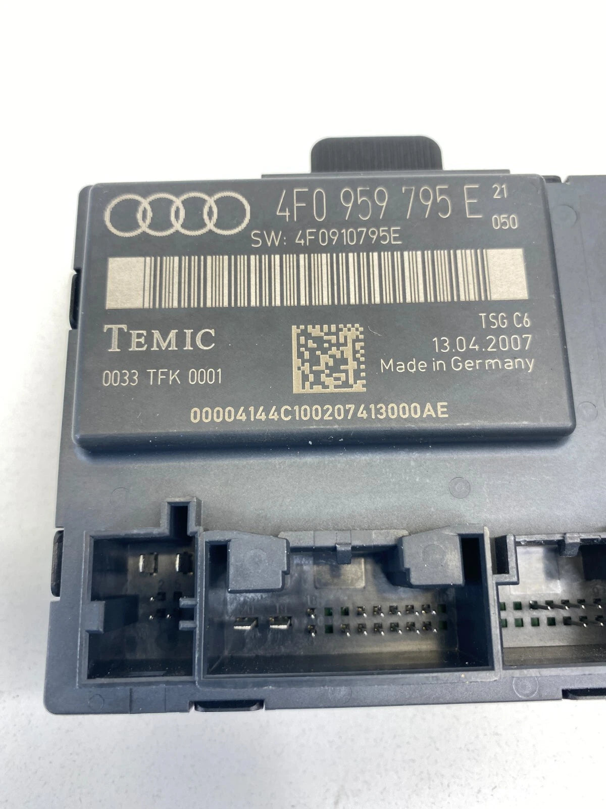 2006 2007 AUDI A6 QUATTRO REAR LEFT DOOR COMPUTER CONTROL MODULE 4F0-959-795 OEM