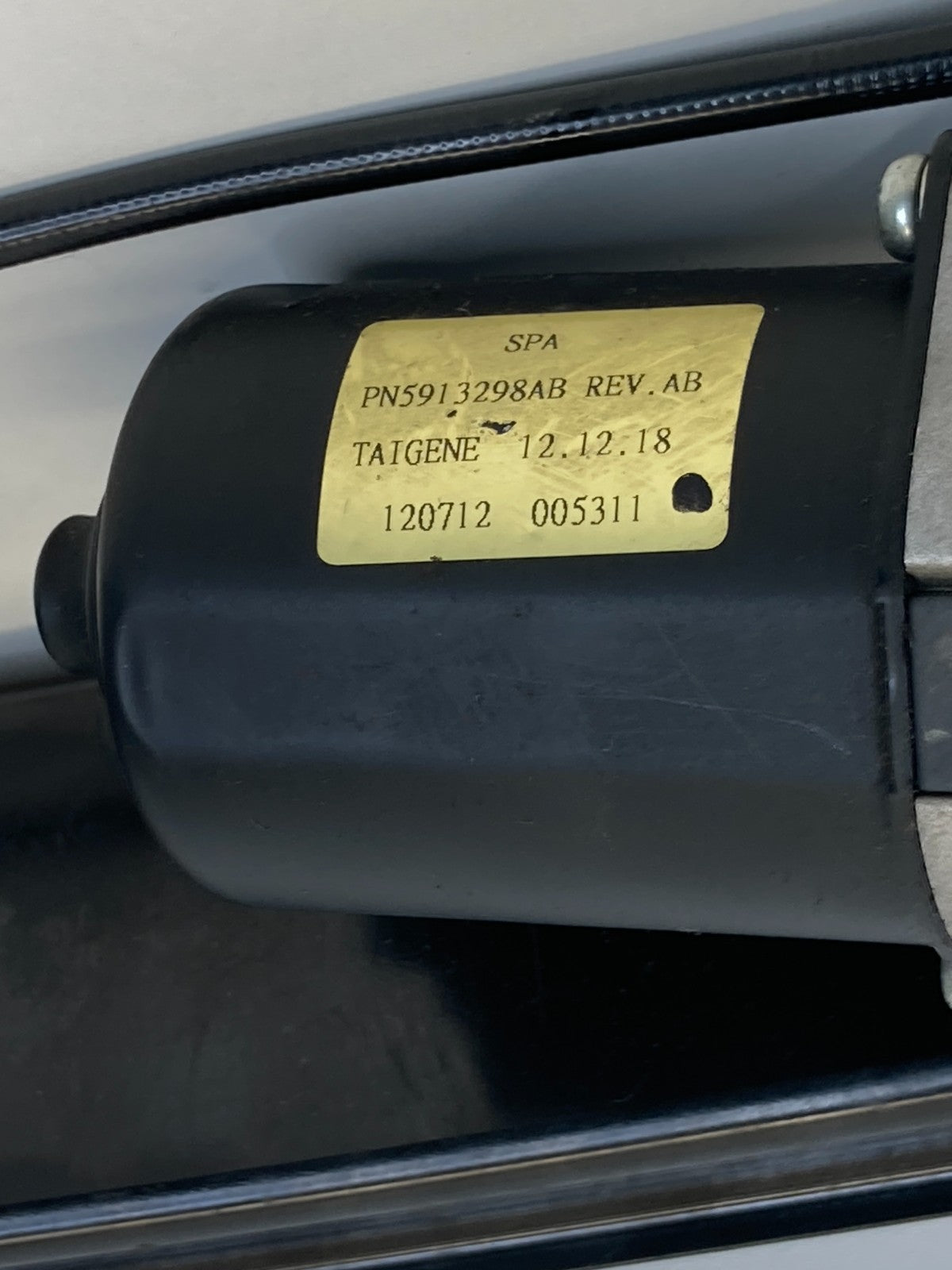 10-16 Town & Country Rear Right Power Sliding Door Module Motor Track 68079909AB