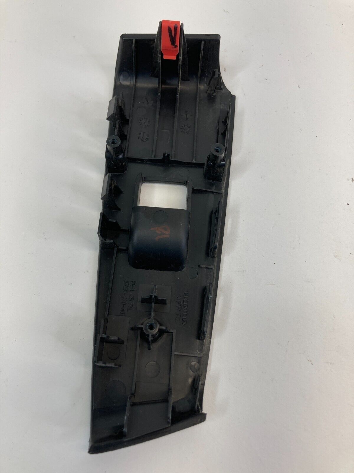 08-12 Honda Accord SEDAN Rear Left Back Door Window Switch Bezel Trim 83791TA0A0