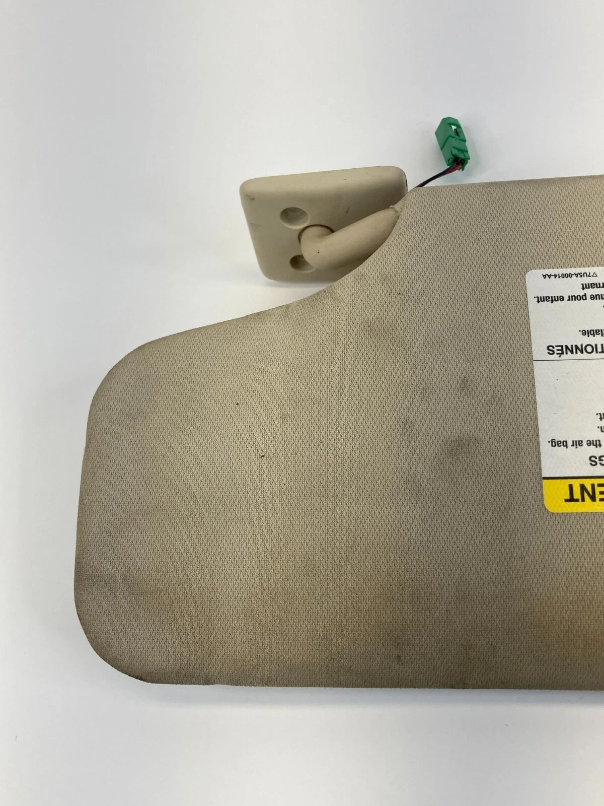 2007-2010 LINCOLN MKX ROOF RIGHT PASSSENGER SUNVISOR SUN VISOR SHADE OEM
