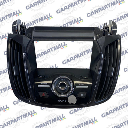 2013-2019 FORD ESCAPE RADIO CONTROL BEZEL SONY DASH TRIM OEM FACTORY CJ54S014L20