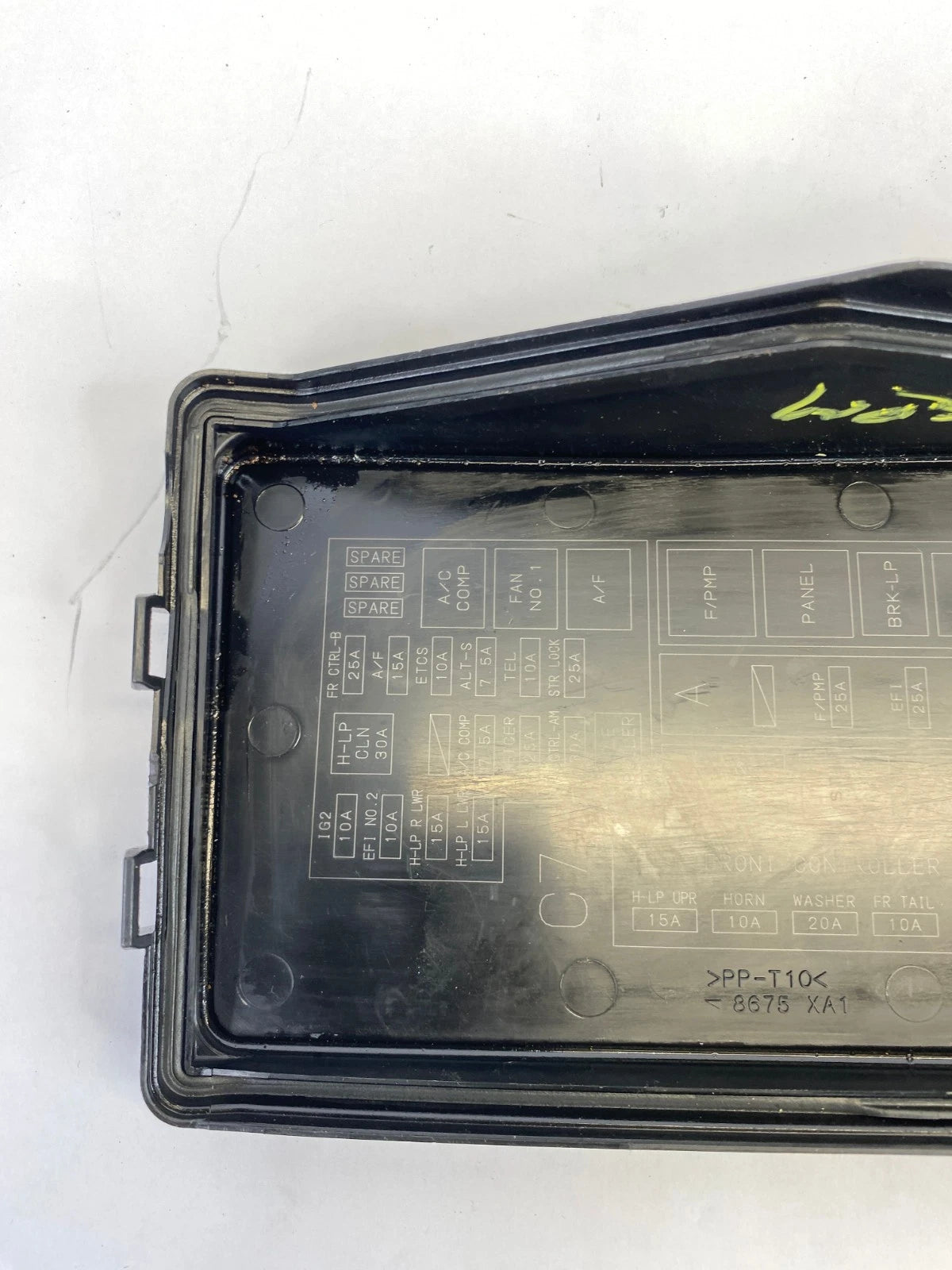 06-15 LEXUS IS250 IS350 AT UNDER HOOD RELAY FUSE BOX COVER TOP 82662-53220 OEM