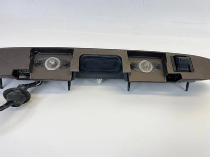 08-17 BUICK ENCLAVE LIFTGATE TRUNK LICENSE FINISH PANEL MOLDING W/ CAMERA OEM
