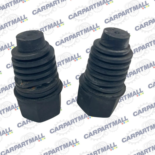 2006-2011 CADILLAC DTS FRONT HOOD RUBBER CUSHION BUFFER STOPPER BUMPER PAIR