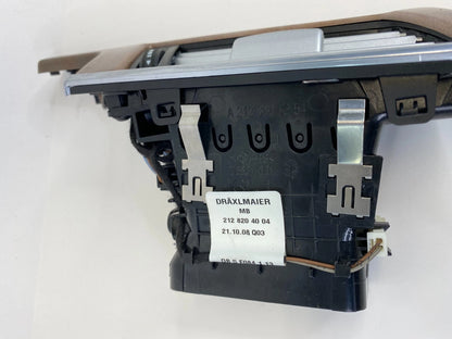 12-16 MERCEDES-BENZ E350 DASH LEFT DRIVER SIDE AC HEATER AIR VENT OUTLET GRILLE