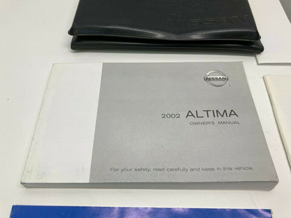 2002 02 Nissan Altima Handbook Owners Manual Guide Set w/ Cover Case OEM