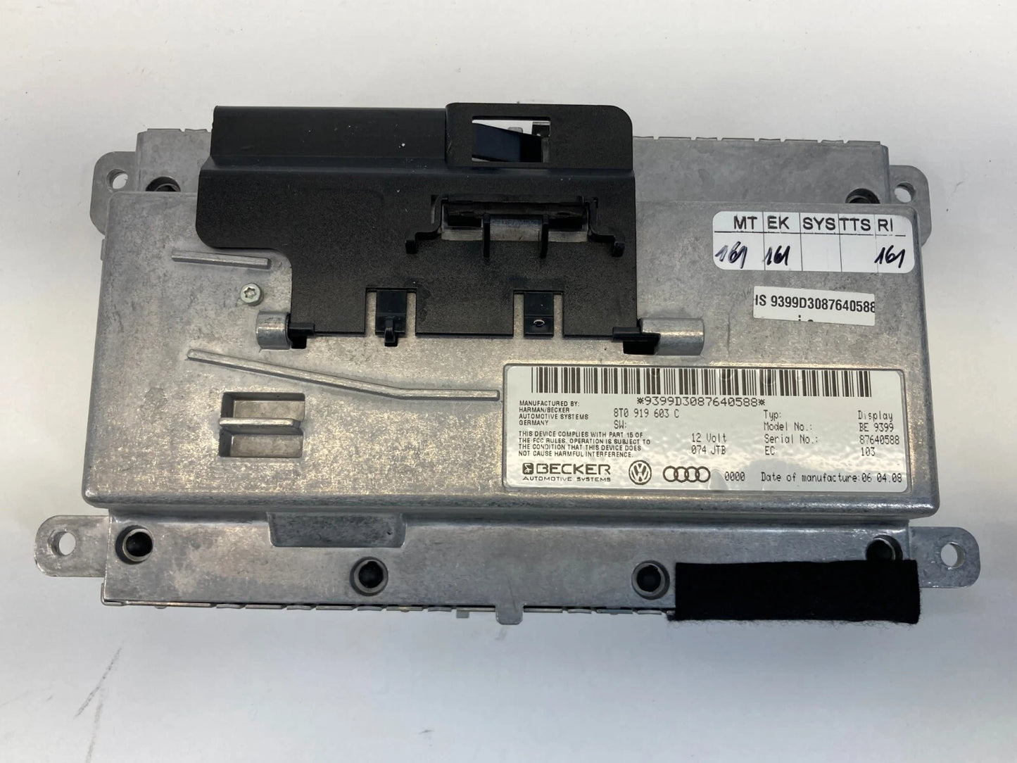 06 07 08 09 10 11 AUDI A6 NAVIGATION DISPLAY INFORMATION SCREEN 8T0919603C OEM