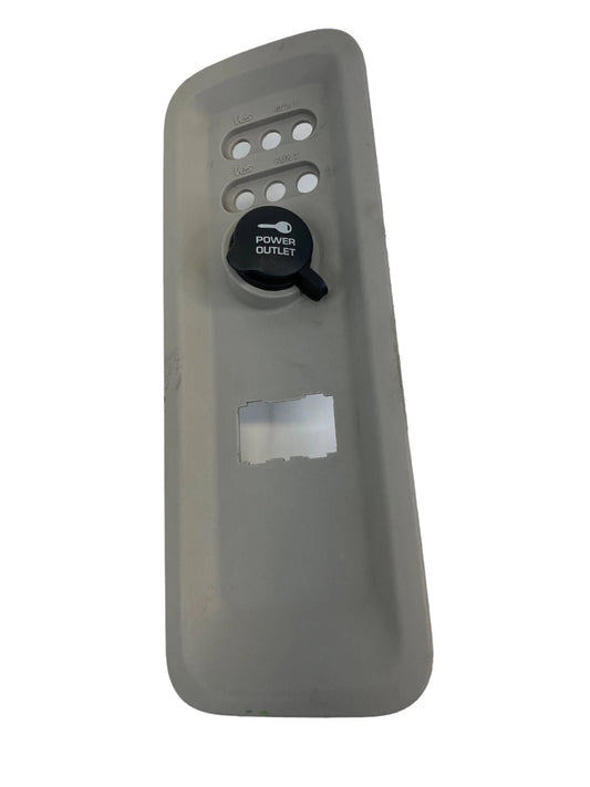2008 2009 DODGE GRAND CARAVAN POWER OUTLET SOCKET COVER TRIM BEZEL 1CP83ES3AD