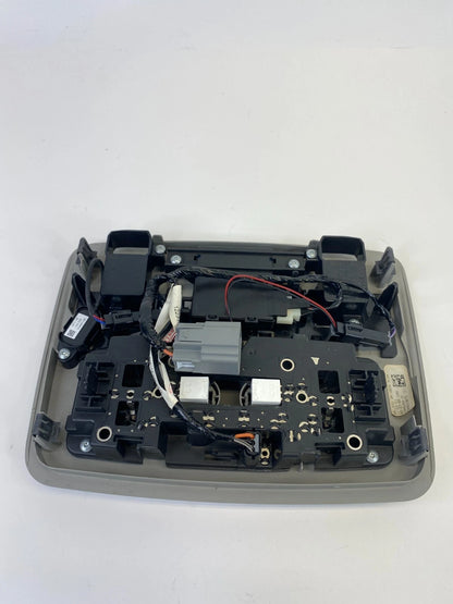 2009-2017 CHEVROLET TRAVERSE OVERHEAD ROOF CONSOLE GRAY DOME LIGHT OEM