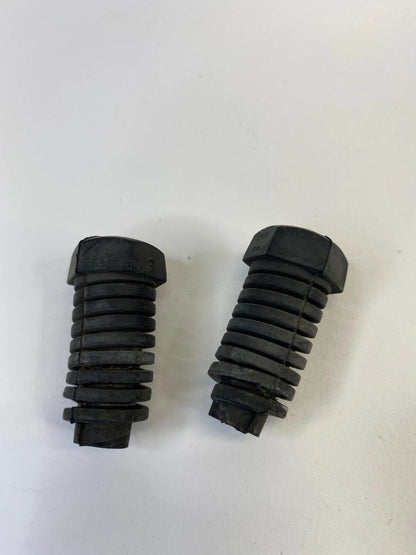 2004-2006 CADILLAC SRX FRONT HOOD BUMPER RUBBER ADJUST PAIR SET OEM
