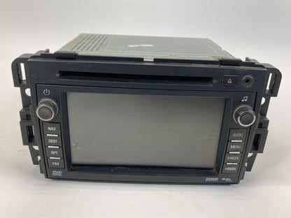 2009 2010 Chevrolet Traverse Radio Receiver CD DVD Navigation GPS 20789652 OEM