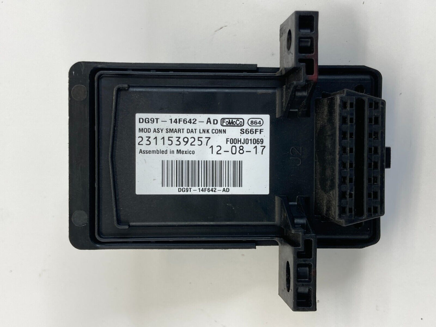 2013-2016 Ford Fusion Automatic Smart Data Link Control Module DG9T-14F642-AD