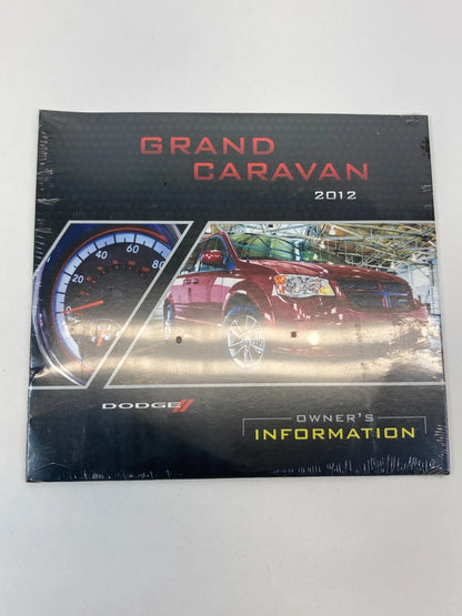 2012 12 RAM CARGO VAN C/V OWNER'S MANUAL INFORMATION CD W/ CASE OEM